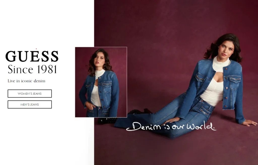 Denim Decoded: Elevate Your Style with the Latest Trends This Season from Guess AU – Where Fashion Meets Comfort!